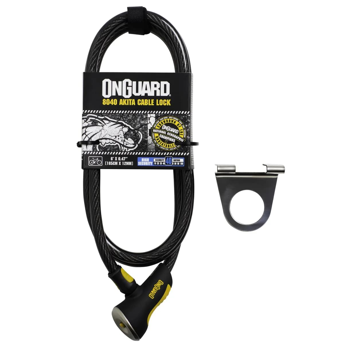 6ft Cable Anchor For Window W/Cable Lock