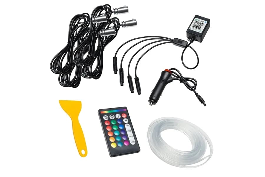 ORACLE Lighting Jeep Wrangler JL/Gladiator JT ColorSHIFT® Fiber Optic LED Interior Kit