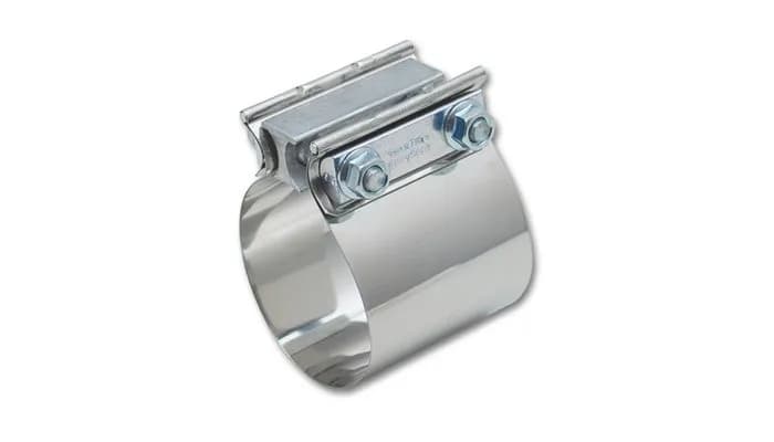Easy Seal Exhaust Sleeve Clamp; For 4 in. O.D. Tubing; Butt Joint Style; 430 Stainless Steel;