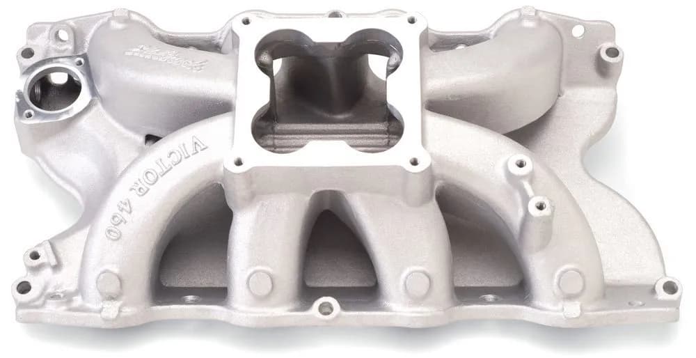 Edelbrock 2965 Victor Ford 460 Intake Manifold for 4500 Series Carburetors