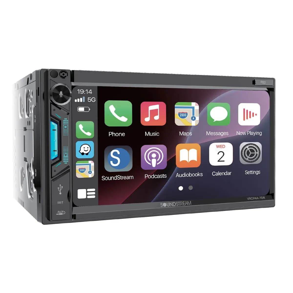 7in 2din Dvd Carplay Android Auto