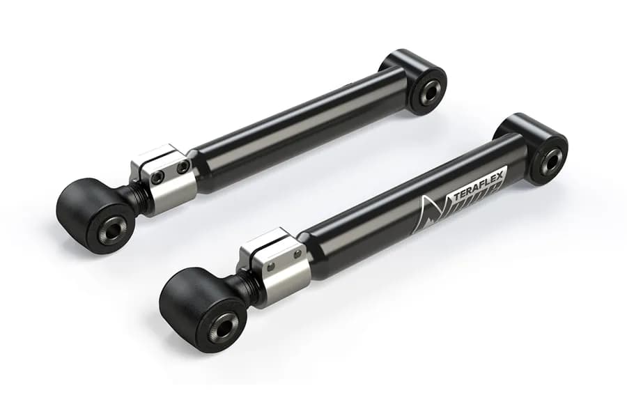 Teraflex Alpine Rear Upper Adjustable Control Arms Kit, 0-4.5in Lift - JT