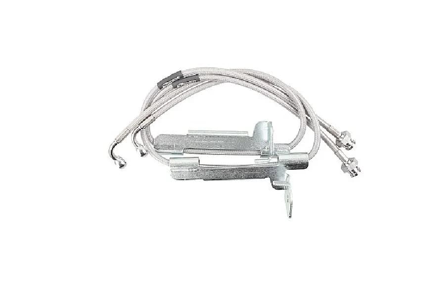 Synergy Manufacturing Stainless Braided Brake Line, Rear - JL/JLU