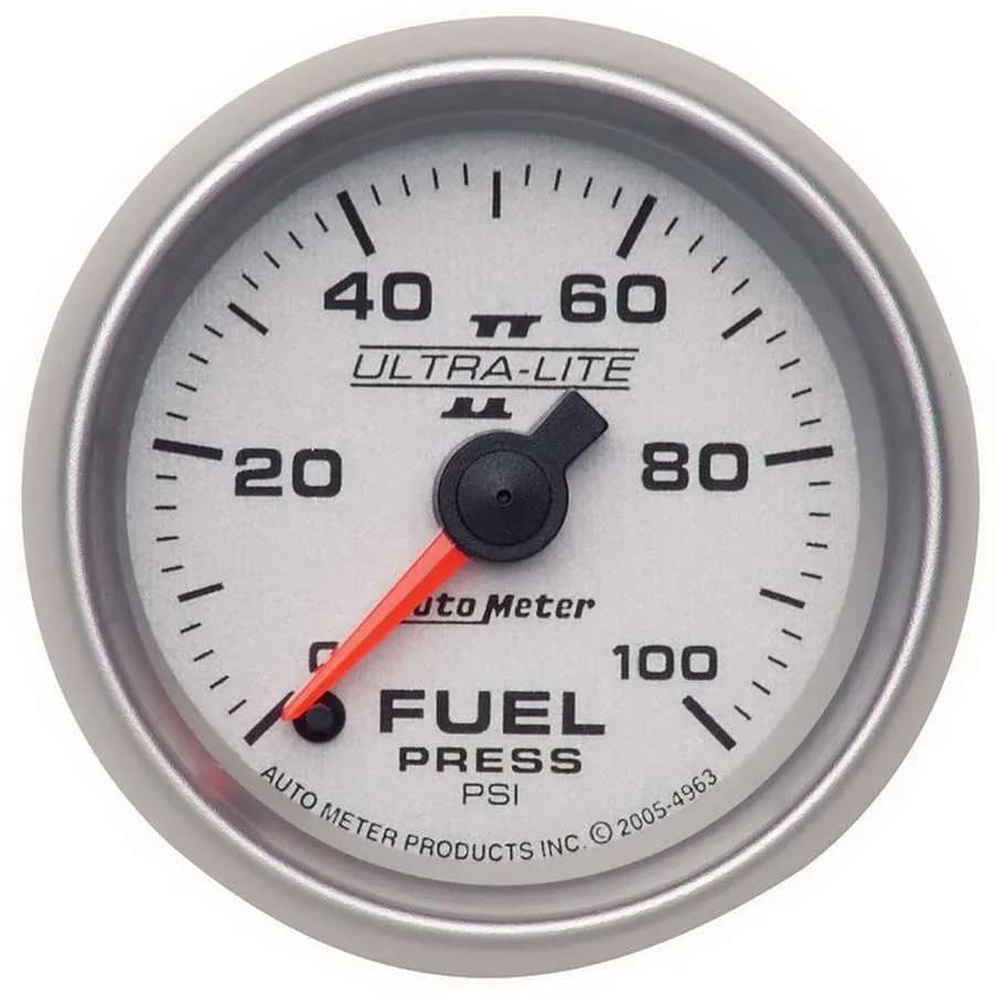 Gauge, Fuel Pressure, 2 1/16", 100psi, Digital Stepper Motor, Ultra-Lite II