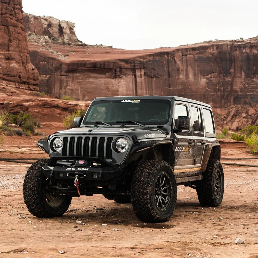 2018 - Present (Jl Platform) Jeep Wrangler Air Suspension System Fits 2.0l And 3.6l (Non-Etorque) 4 Door Models