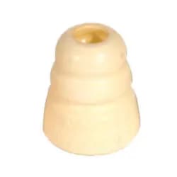 Shock Bumper 2-1/4in White Medium