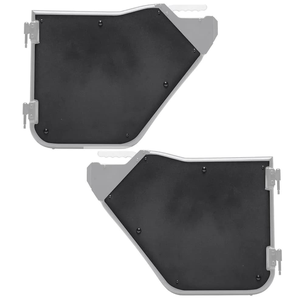 18c Wrangler JL 4DR Gen3 Rear Tube Door Skins; Sold as Pair