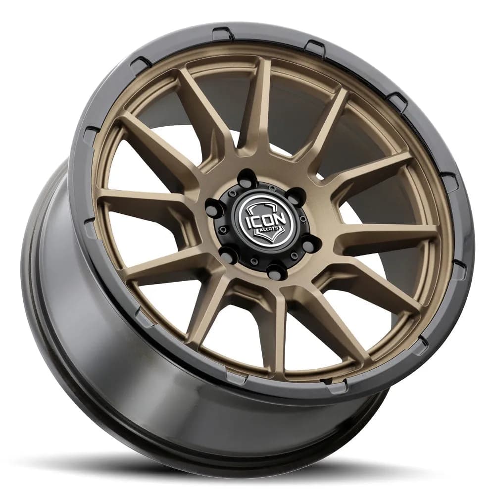 Icon Suspension Icon Alloys Cajon Sat Bronze w gb Lip - 20 x 9 / 6 x 135 / 16mm / 5.625 bs 8320906356sbgb