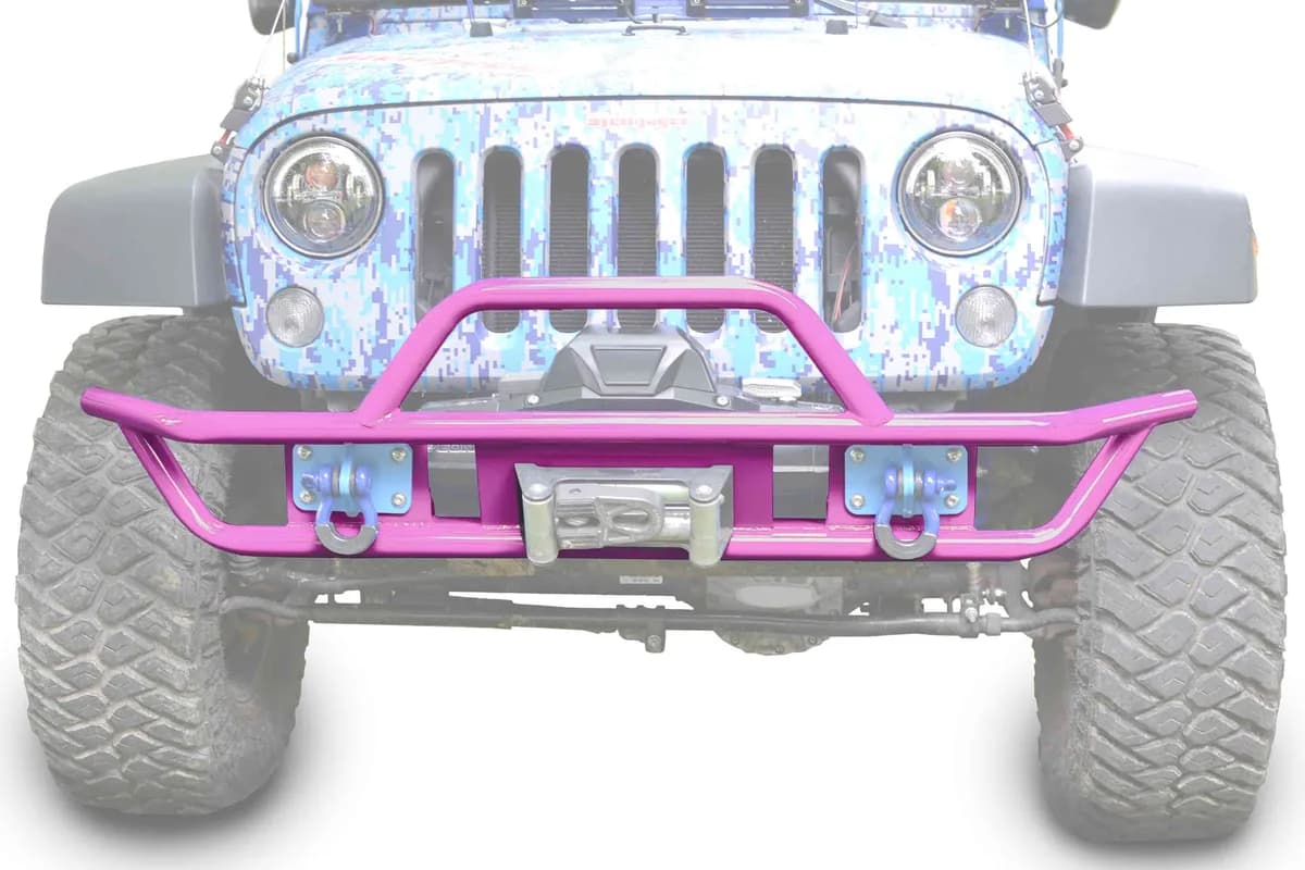Bumpers 2007-2018 Bumper, Front, Tube Pinky