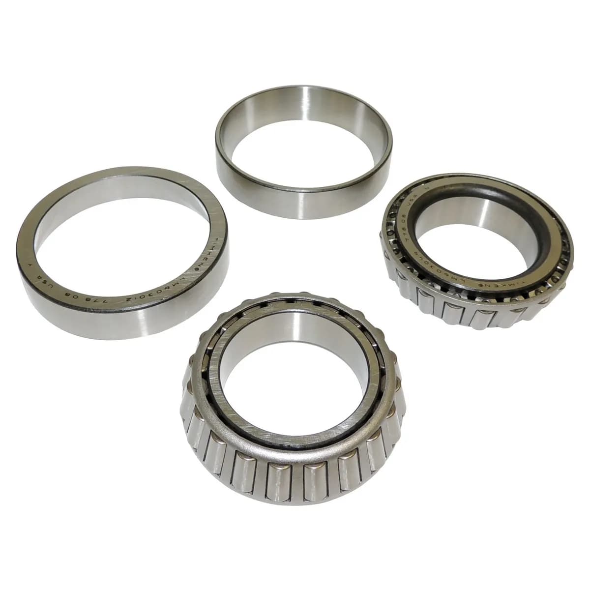 2006-2009 Commander XK Front; Contains 2 Bearings & 2 Cups 2005-2009 Grand Cherokee WK Front; Contains 2 Bearings & 2 Cups