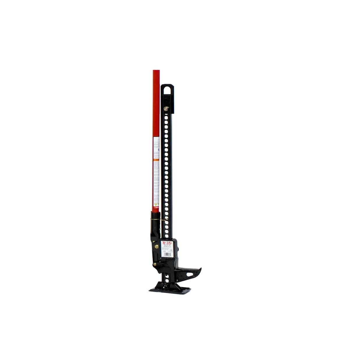 36 Cast Steel Model. 7000 lb. Capacity 4660 Rated Capacity. Black Jack with a Red Handle.