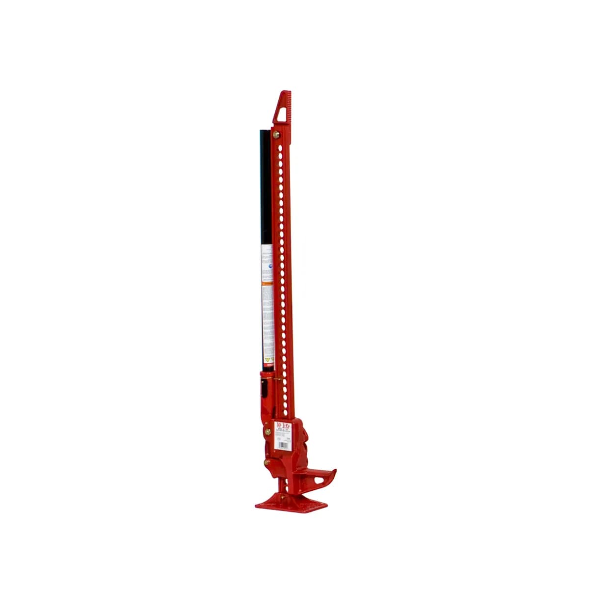 42 All Cast Model 7000 lb. Capacity 4660 Rated Capacity. Red Jack with a Black Handle.