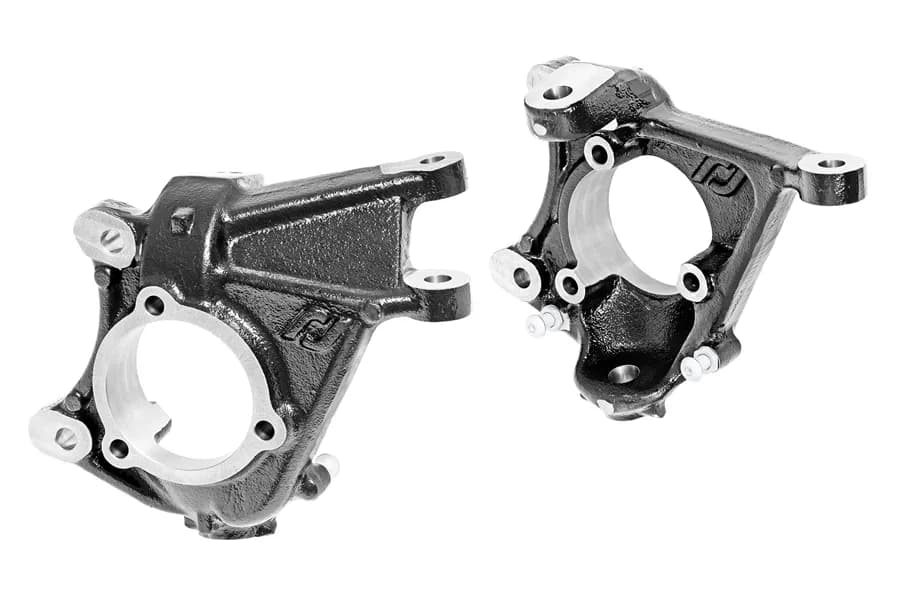 Currectlync Wrangler JK High Steer Outer Steering Knuckles Raise Your Tie Rod And Drag Link 2 3/4 Inch! Completely Bolt-On RockJock 4x4