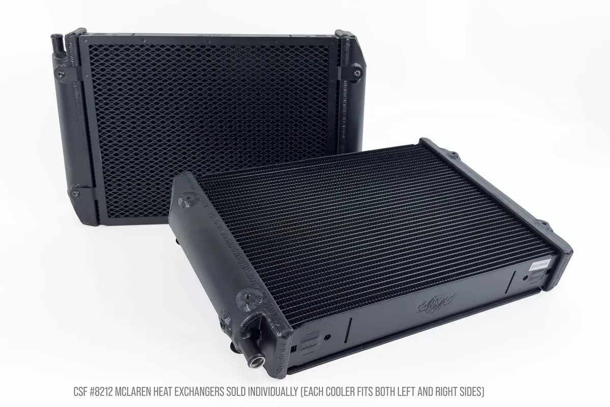 CSF Cooling - Racing & High Performance Division 8212 McLaren 720S / 750S / GT / GTS / 650S / 570 Turbocharger Heat Exchanger