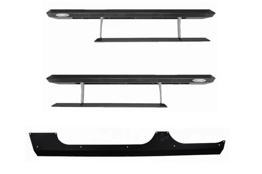 Rock Slide Engineering Step Slider Set w/ Accessory Package - JL/JK