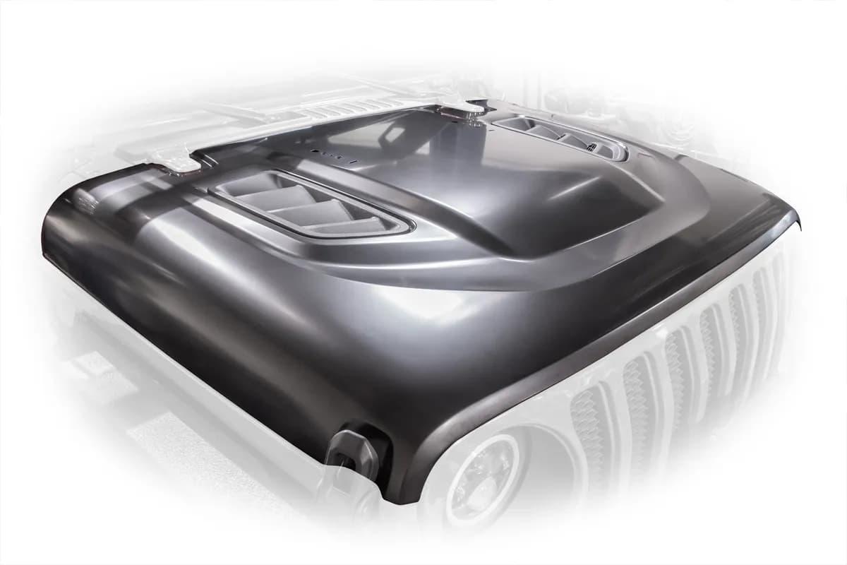 Jeep JL Rubicon Replica Hood 18present JL Wrangler 2 And 4 Door