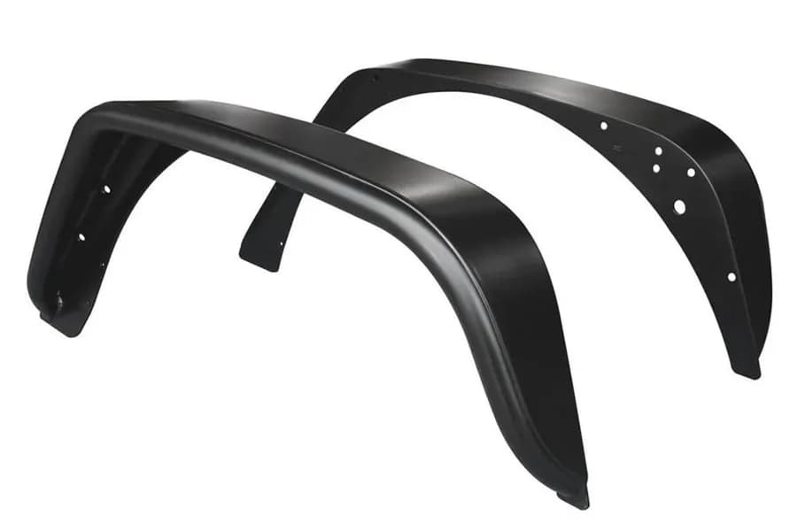 Poison Spyder Rear Crusher Flares - Black - JT