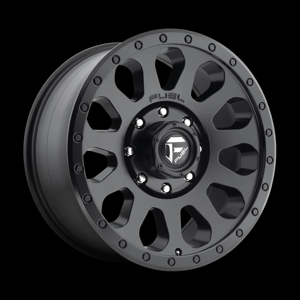 Vecor 20x9 6x139.70 Matte Black 1 mm