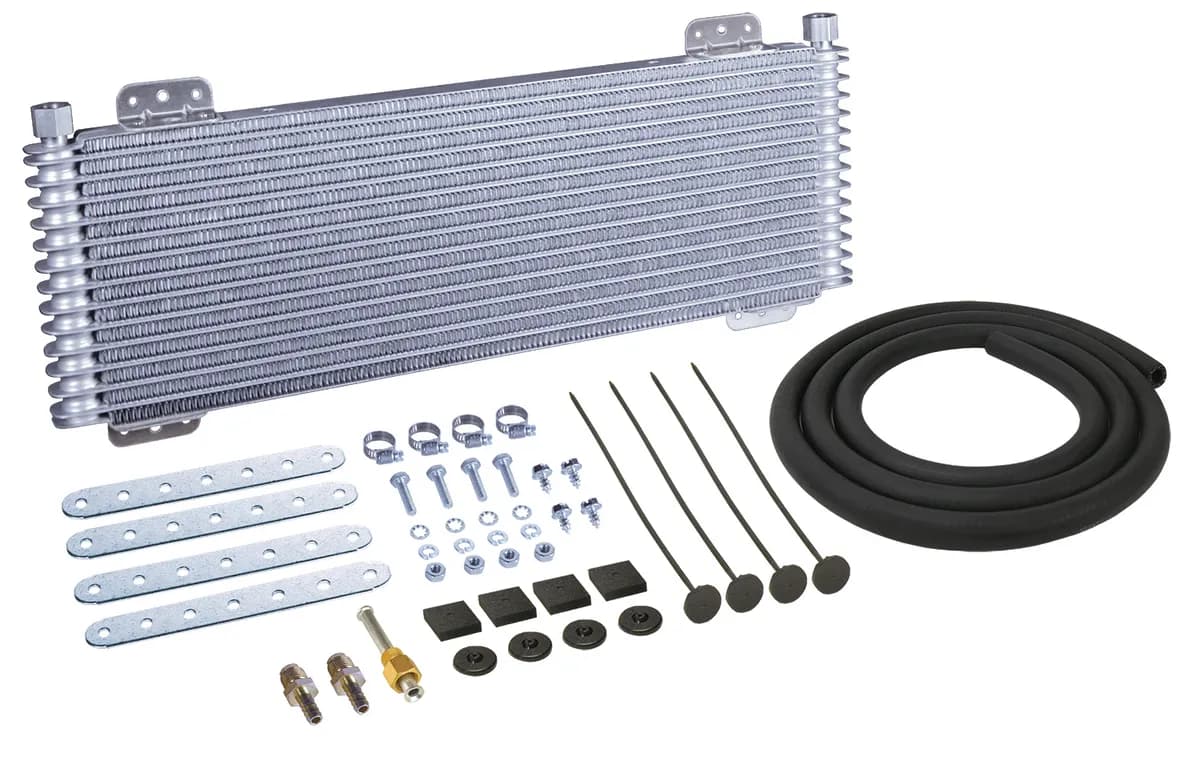 13 Row Series 9500 Plate & Fin Transmission Cooler Kit, 5/8 Inverted flare