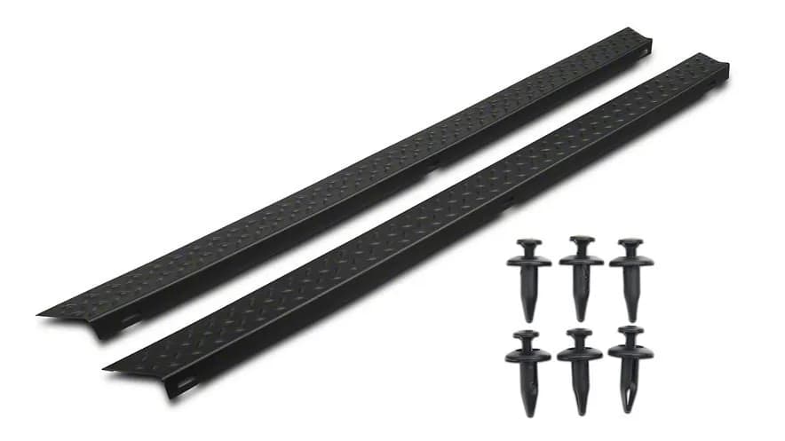 Jeep Trail Armor Side Rocker Panel Pair, Dura-Flex(R) 2000 Tpo Textured Diamondback