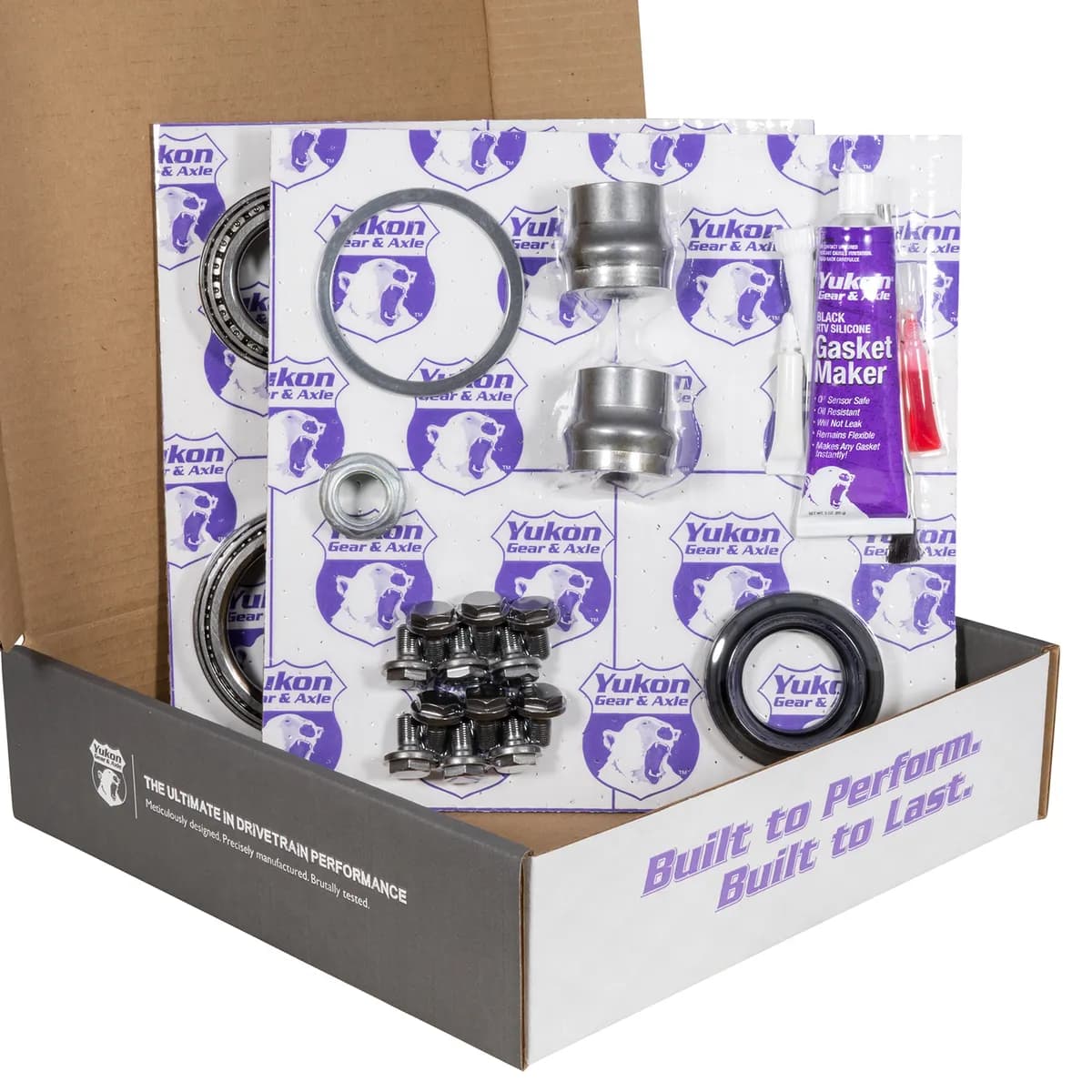 Ring & Pinion Gear Kit Package Front & Rear With Install Kits - Toyota 8.2/8 Inch IFS Toyota 2010& Up 4RUNNER/ Fj Cruiser W/ Locker (8.2/8 Inch ) 4.88 Gear Package (For 3.91& Up Front Case) Yukon Gear