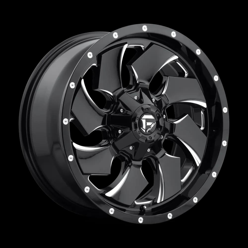 Cleaver 18x9 6x135.006x139.70 Gloss Black Milled -12 mm