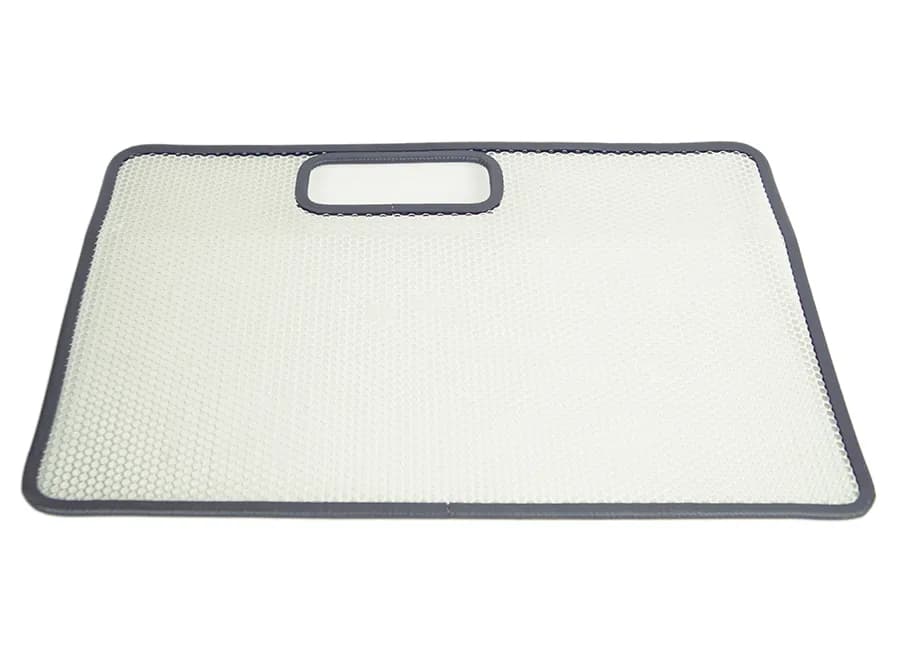 Jeep TJ Bug Shield 97 Wrangler TJ Polished Silver Kentrol