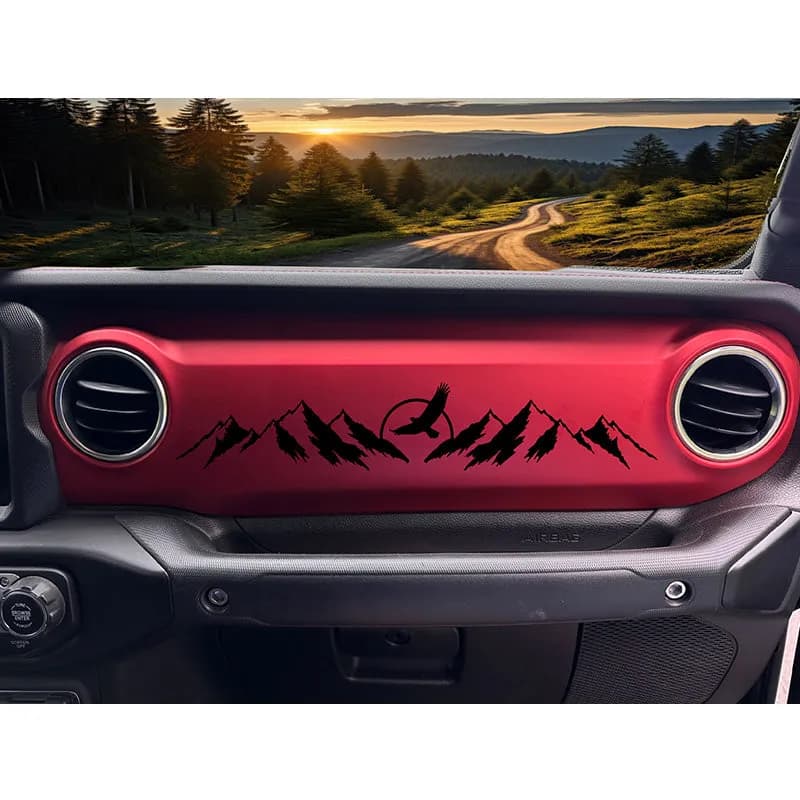 Eagle Dashboard Decal