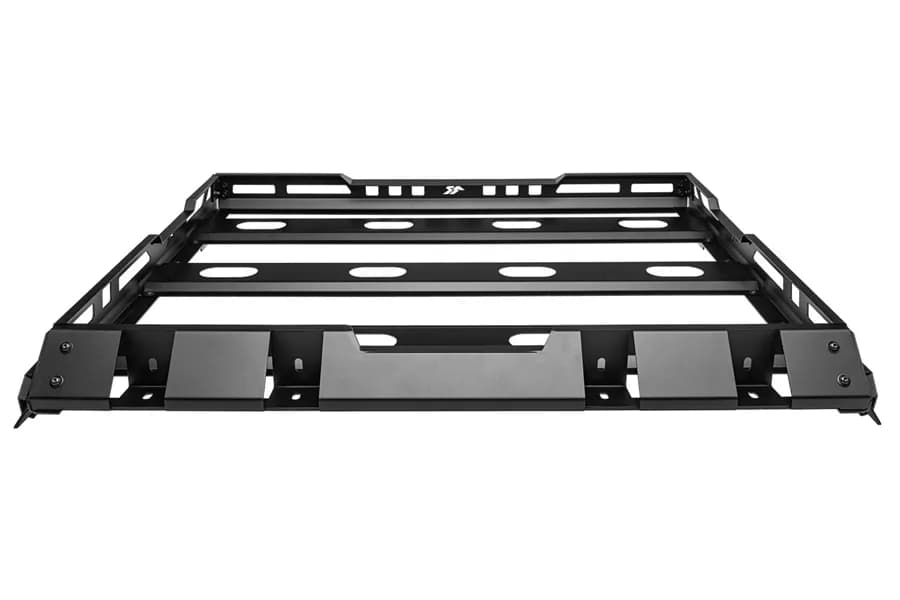 18c Jeep Wrangler Jl/Gladiator Roof Rack W/ Basket Black