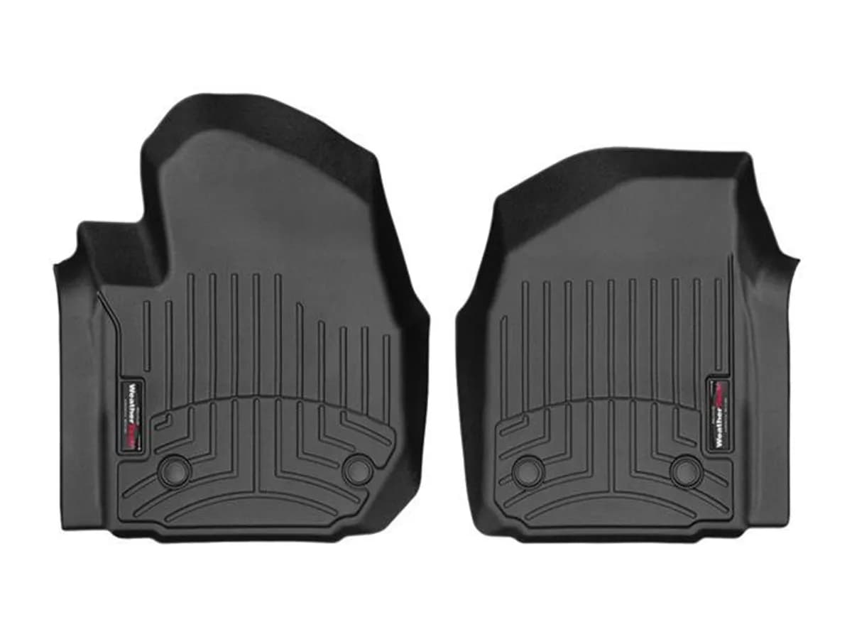 Black Front FloorLiner for Vinyl Floors Chevrolet Silverado 1500 2019 +