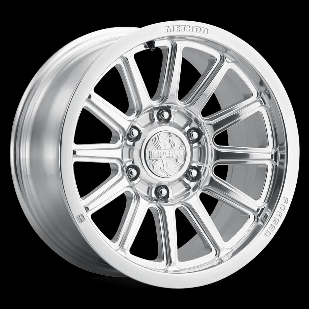 Method Race Wheels MR204 Forged 18x9 12mm Offset 8x6.5 130.8mm Centerbore Polished - Clear Coat MR204890801112