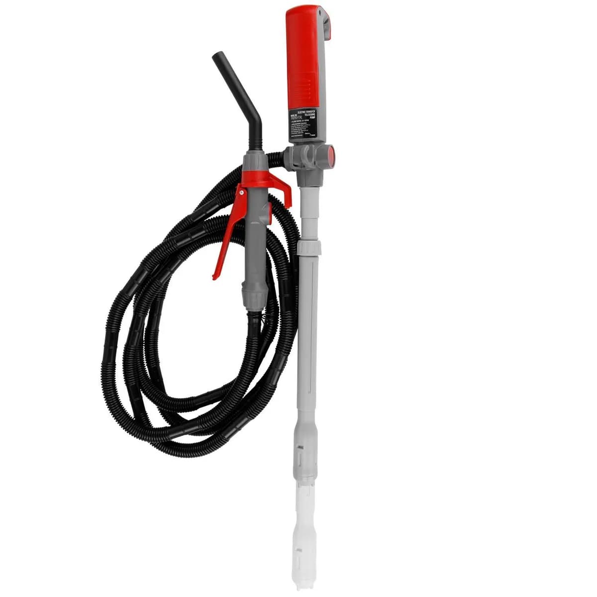 Battery Powered Telescopic Transfer Pump With 10ft Hose