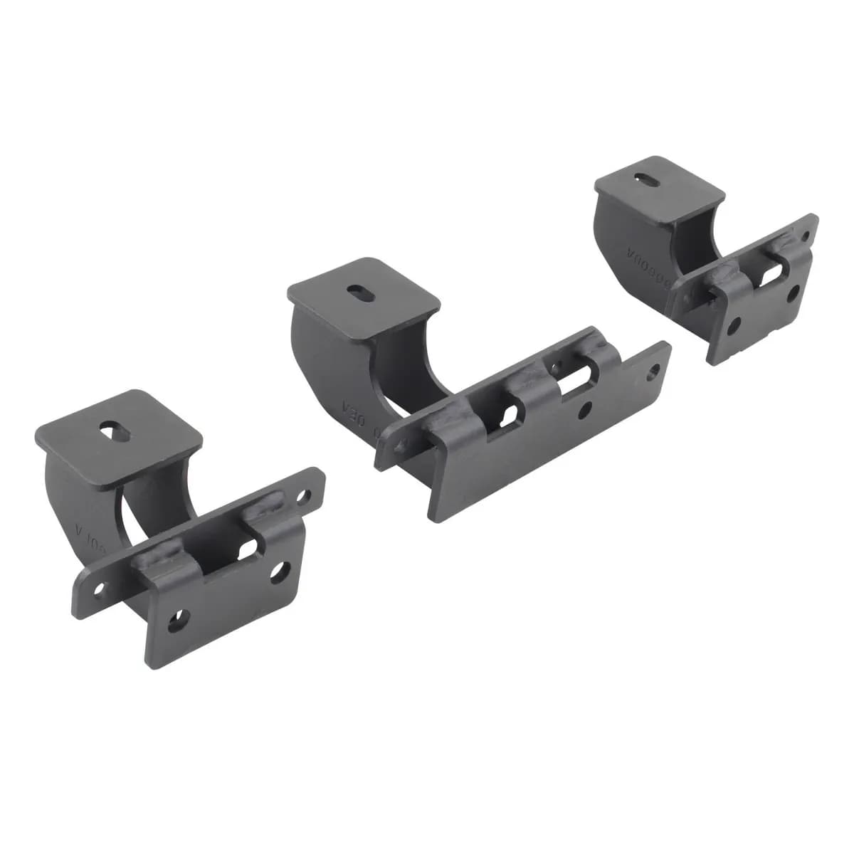 Go Rhino D64506BTK - Dominator Xtreme D1,,D2, D6, DSS, DT Side Steps - Mounting Brackets Only - Textured Black