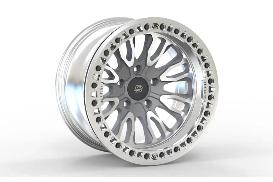 Baja Built RENEGADE Cast Beadlock Wheel, 17x9 5x5 -38mm - Machined - JT/JL/JK