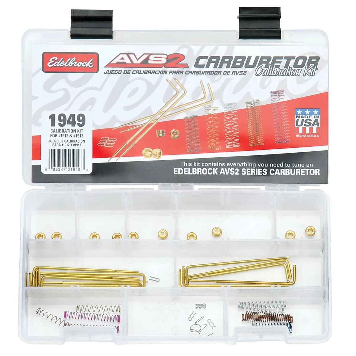 Edelbrock 1949 Edelbrock AVS2 Series Carburetor Calibration Kit #1949