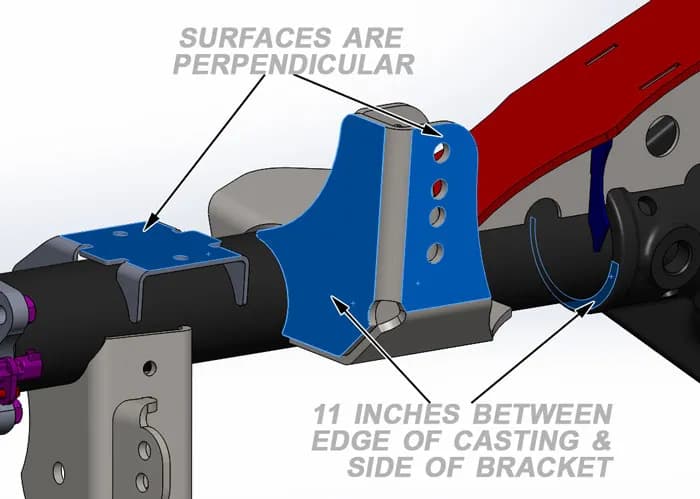 Jk Rear Tracbar Bracket