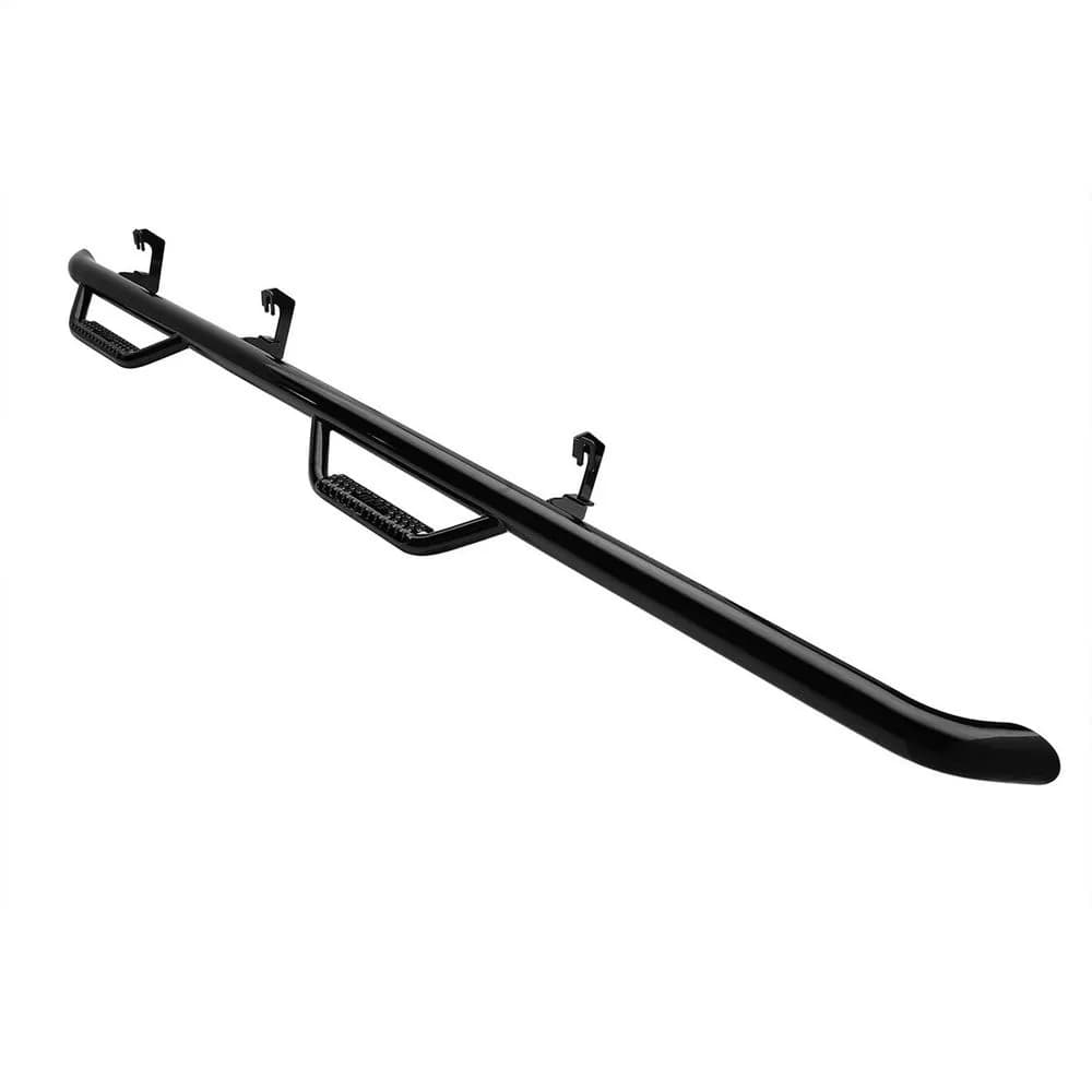 19c gm 1500/2500/3500 Crew Cab Nerf Step Textured Round Black