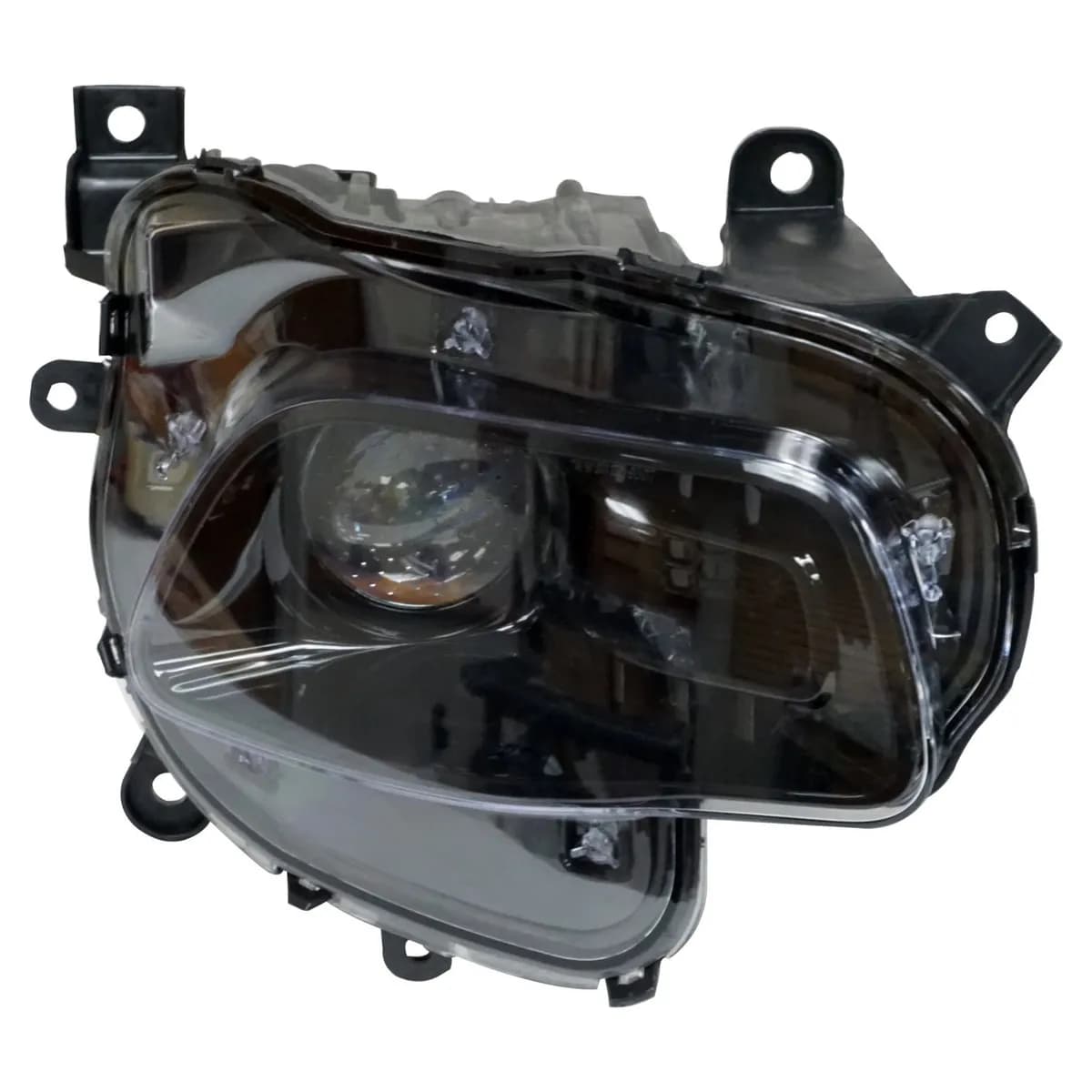 Blackclear Headlight w/ Halogen Bulbs w/ Black Bezel;right Headlamp Assembly