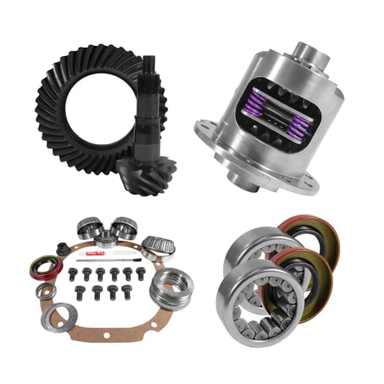 8.8 Inch Ford 4.56 Rear Ring & Pinion, Install Kit, 31Spl Posi, 2.99 Inch Axle Bearing 2009-2014 Ford F-150 USA Standard