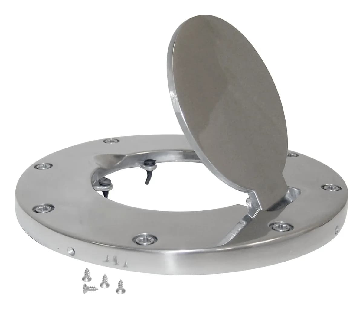 RT Off-Road - Aluminum Polished Fuel Door