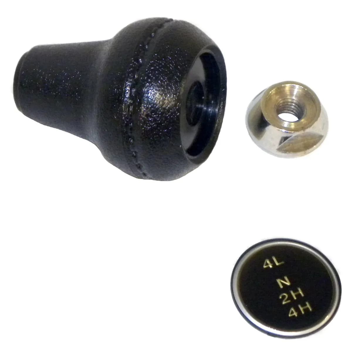 Crown Automotive Jeep Replacement 3241430K Transfer Case Shift Knob Kit for 1980-1986 Jeep CJ-5, CJ-7, CJ-8 w/ D300 T.C.