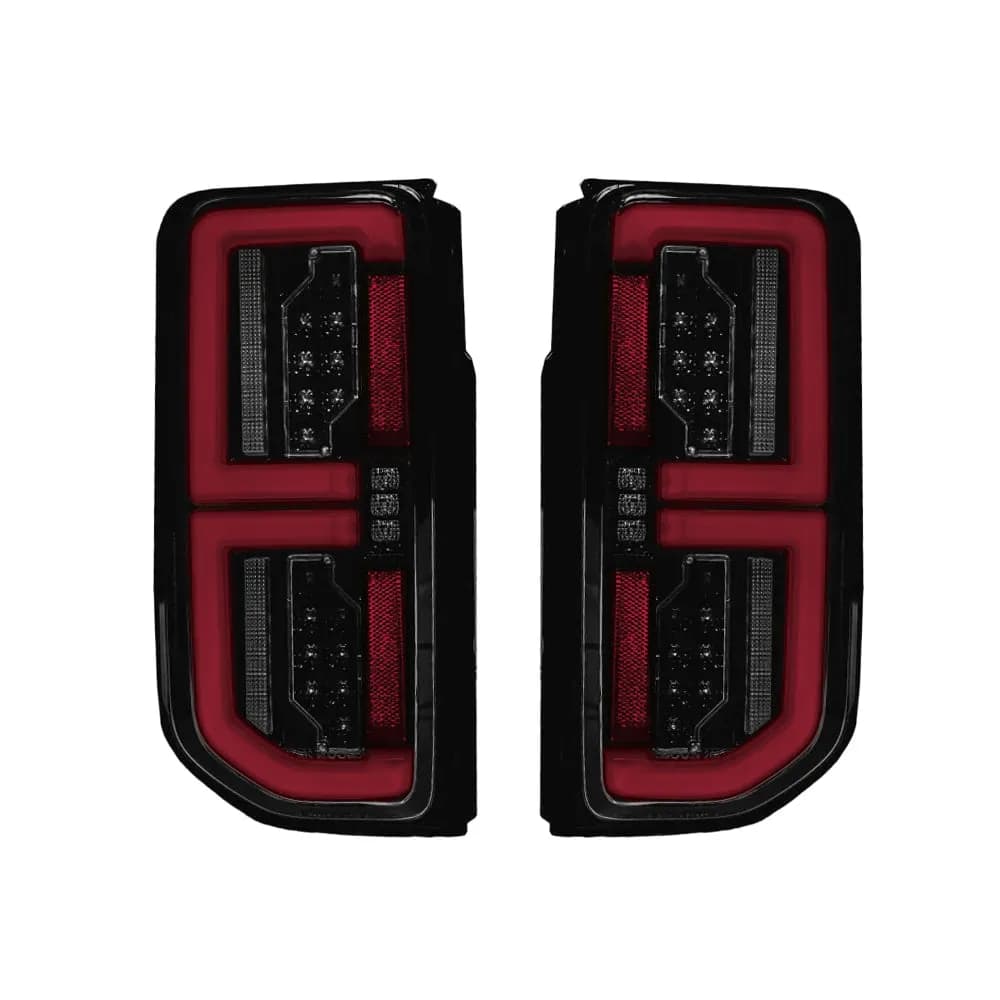 Ford 21-25 Bronco Tail Lights High-Powered Oled Bar Style Running & LED Brake Lights, Includes Oled Startup Sequence - Multiple Options