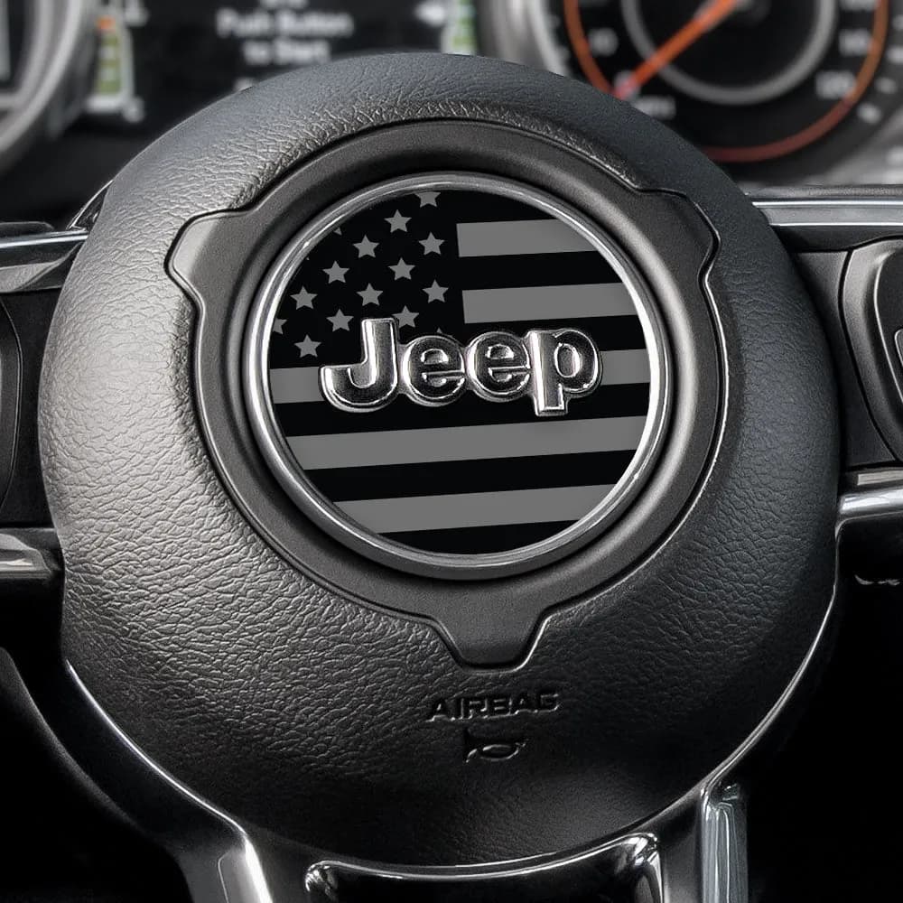 Black Out Steering Wheel Decal