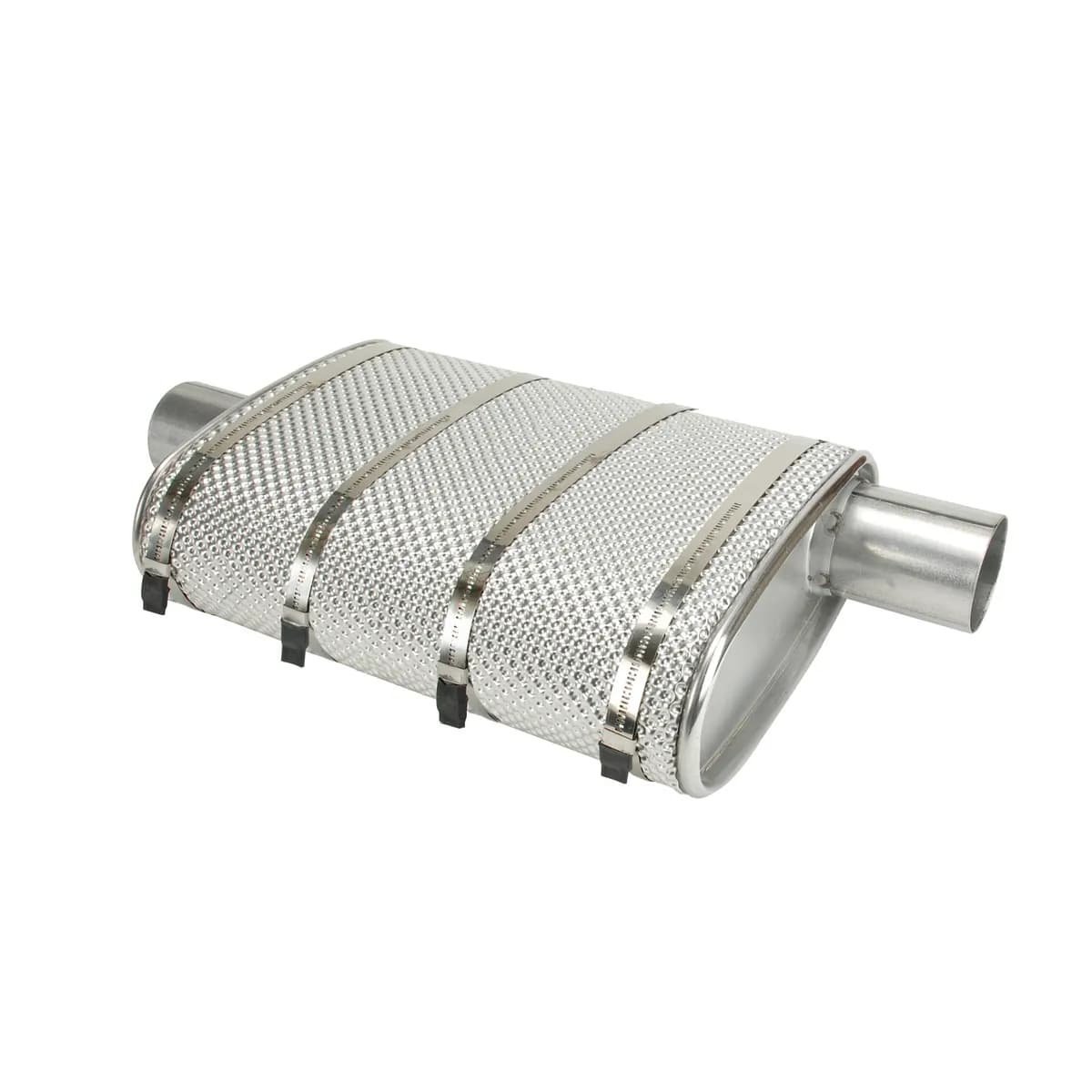 Muffler Shield Kit - Two piece Aluminum