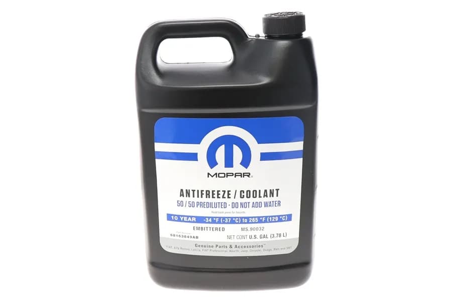 Mopar 50-50 Prediluted Antifreeze/Coolant - 1gal - JT/JL & JK 2013+