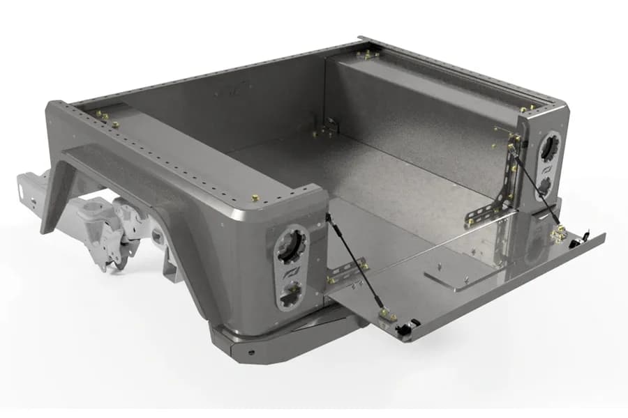 Motobilt Bobbed Replacement Bed Kit - Bare - JT