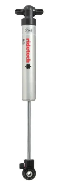 Rear HQ Shock Absorber W/ 8.35 Inch Stroke W/ Wide T-Bar/Eye Mounting 1 Rebound Adjustable Shock W/ 1/2 Inch And 5/8 Inch I.D Bushing Sleeves 14.15 Inch X 22.5 Inch W/ A 18 -19 Inch Ride Height Ridetech