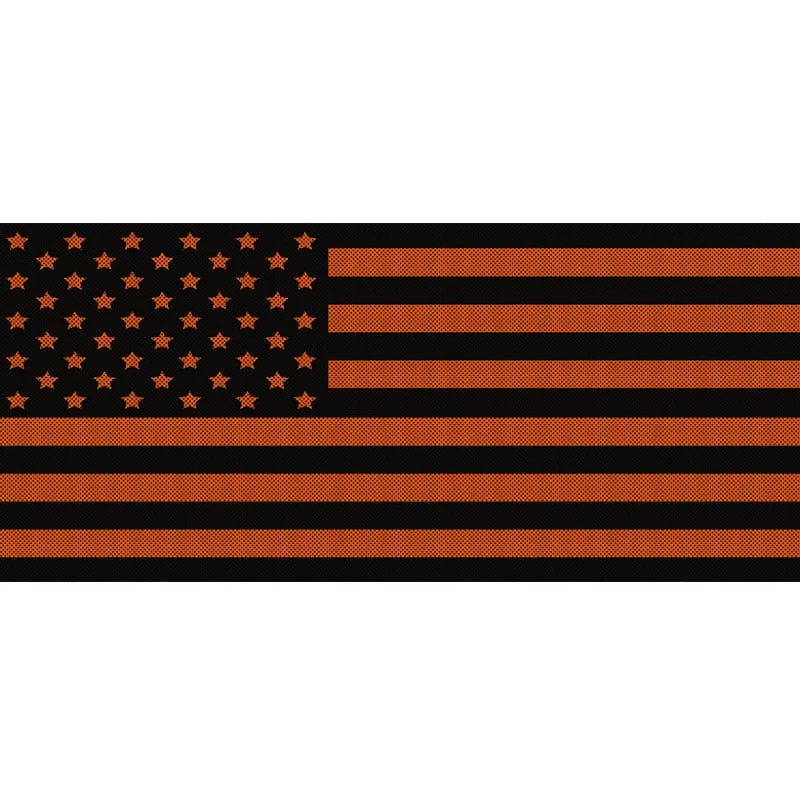 Oranges Collection American Flag Grille Inserts