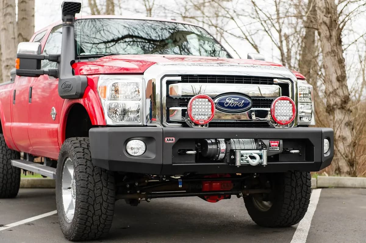1116 F250/F350/F450 Super Duty Full Width Modular Base Bar Kit