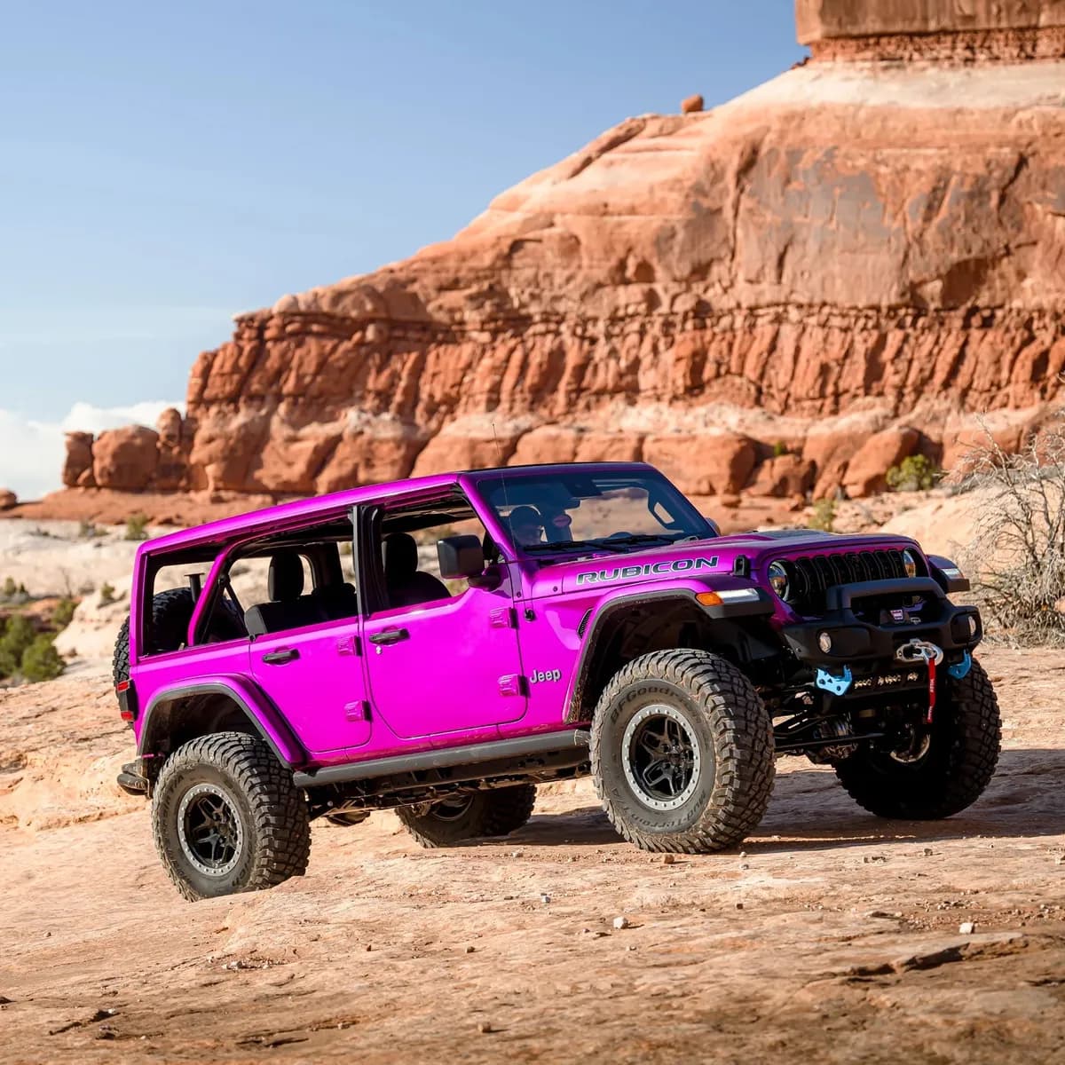 JEEP Wrangler 4xE/E-Torque/392 2018 - 2025 3.5" Upgraded Dynamic Lift Kit with Piggyback Shocks (not diesel compatible)